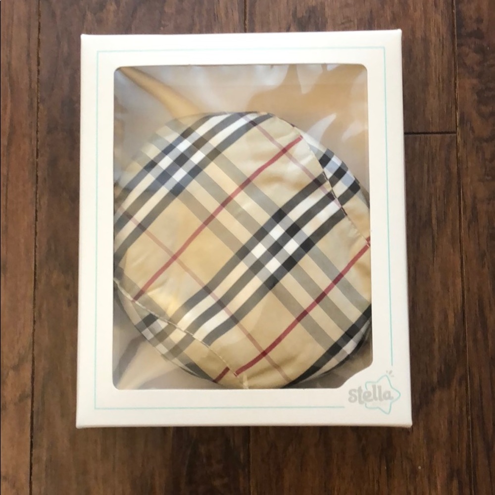 NWT Stella Italy Silk Infant Newsboy Cap